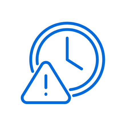 Delayed issue detection and resolution