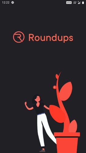 Roundups App Screen