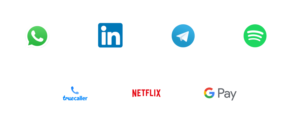 Image showing Popular Native app logos