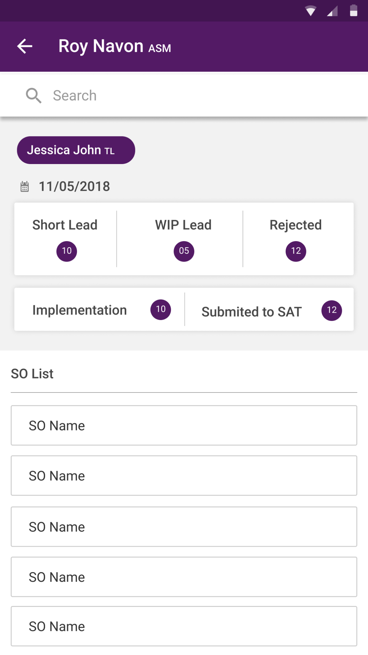 Mobile app development case study - Fintech industry - Bijlipay dashboard screen 2