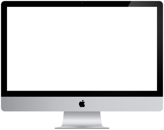 Imac desktop monitor mockup to showcase the website designs for validus