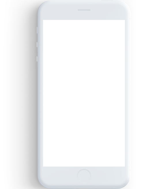 Iphone white mockup to showcase the mobile designs for eshakti