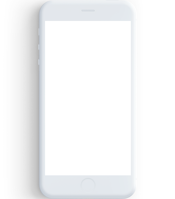 Iphone white mockup to showcase the mobile designs for userlytics